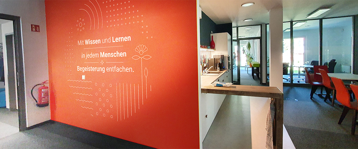 Eingang der koviko Agentur