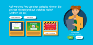 Fragentyp Bildzuordnung im eLearning