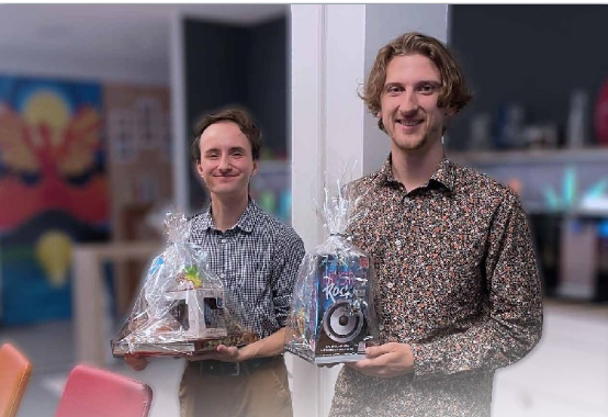 Feier zum Ausbildungsabschluss im Team von koviko