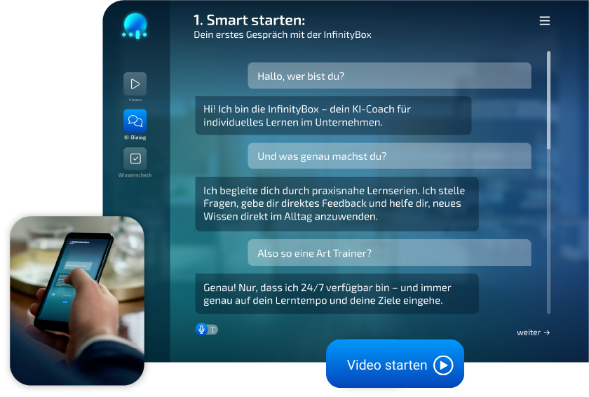 Produkt InfinityBox für KI-Coaching von Koviko